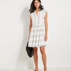 Vineyard Vines Mini Pom Stripe Dress